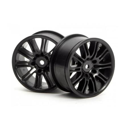 HPI Cerchio 10 raggi 26mm Nero 2pz - HP3771